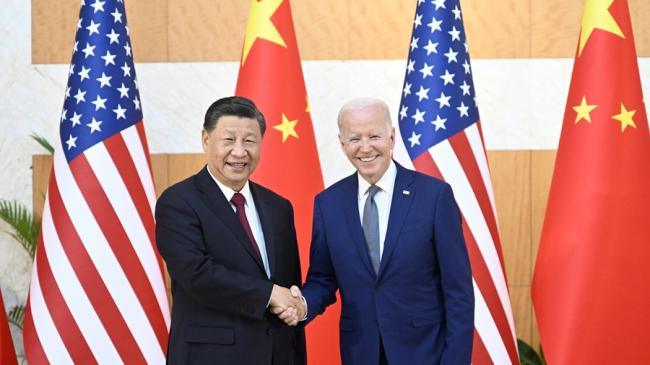 习近平同美国总统拜登在巴厘岛举行会晤